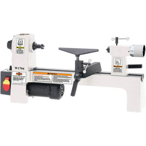 Shop Fox® 8" x 13" Bench-Top Wood Lathe - W1704