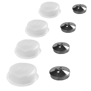 Shaker Tops & Plugs 4 Pack