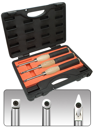 3 Piece Mini Turning Tool Set 3 Piece Mini Turning Tool Set