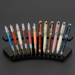 12 Pen Black Acrylic Fanned Arch Display
