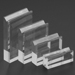Cascading 4 Pen Display