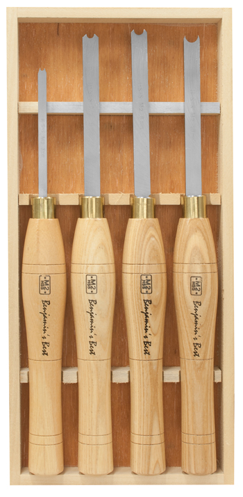 4 Piece Beading Chisel Set