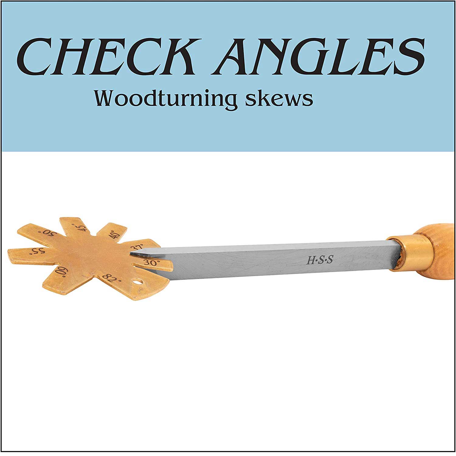 Turning Tool Angle Gauge