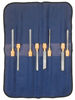 Savannah HSS Wood Lathe 8-Piece Chisel Set
with Tool Roll