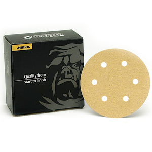 Bulldog 6" x 6 Hole Hook & Loop Sanding Disc