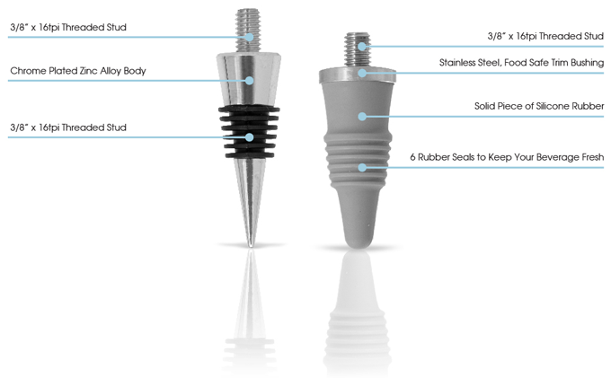 Deluxe Bottle Stopper Turning Kit