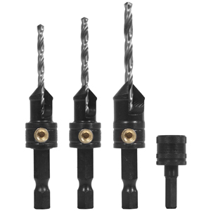 Snappy Quick Change Chuck with 3pc Countersink Set