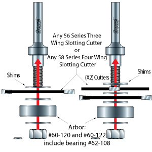 Slotting Cutter Arbors