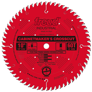 10" Industrial CabinetMaker's Crosscut Blade