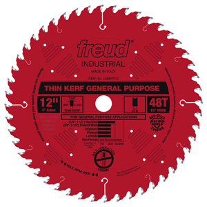 12" Thin Kerf General Purpose Blade - LU86R012