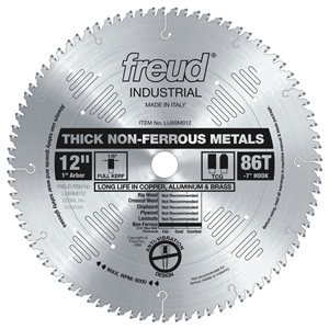 12" Thick Non-Ferrous Metal Blade / LU90M010