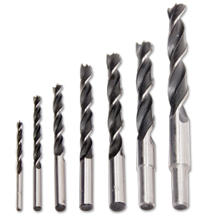 7 Piece Brad Point Bit Set