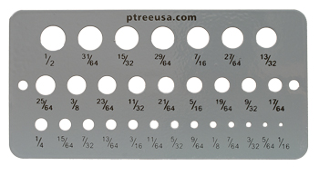 Drill Bit Measuring Guide