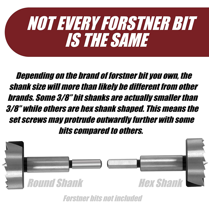 Fulton 6" Forstner Bit Extender