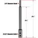 6" Forstner Bit Extender