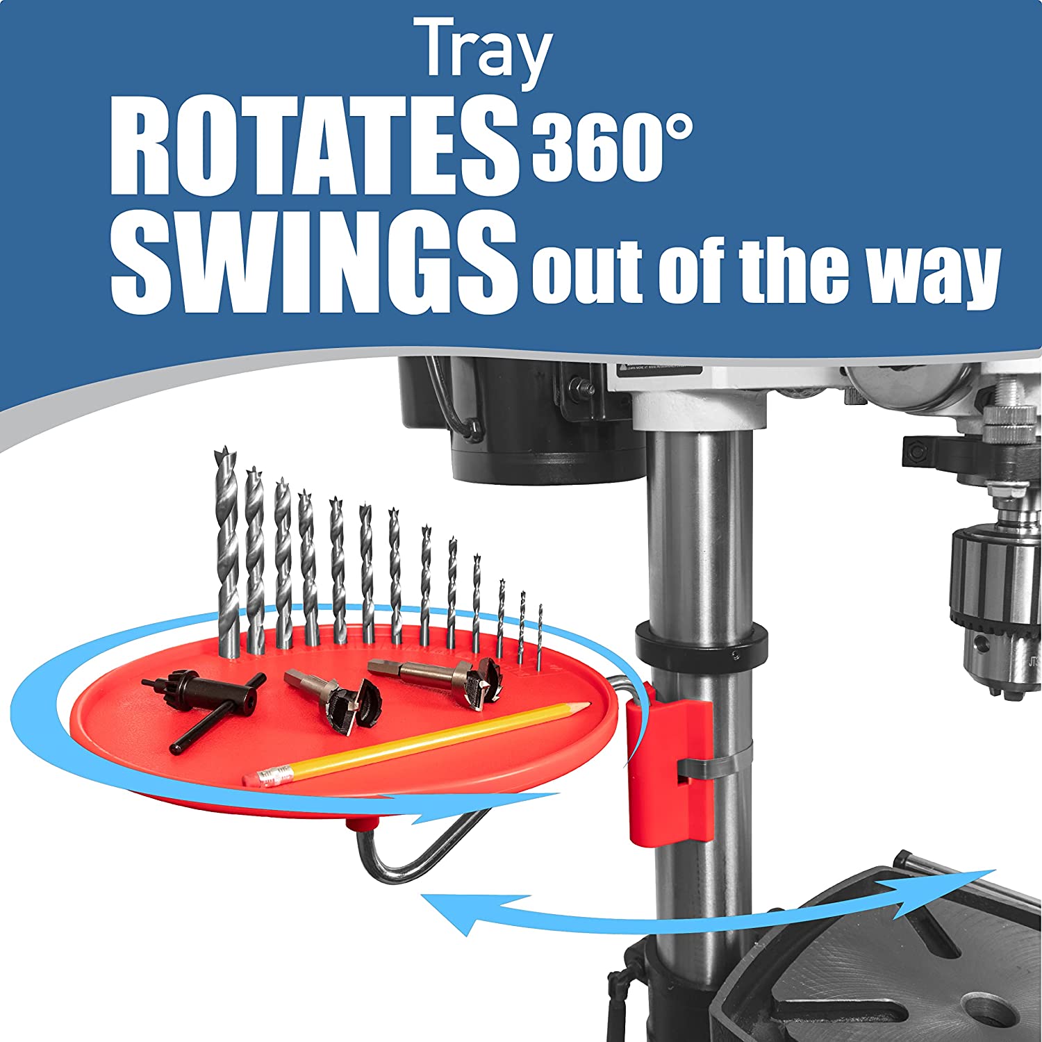 Drill Press Tool Tray