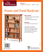 Frame-and-Panel Bookcase