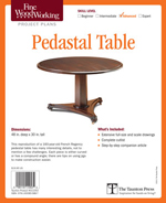 Pedestal Table