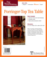 Porringer-Top Tea Table