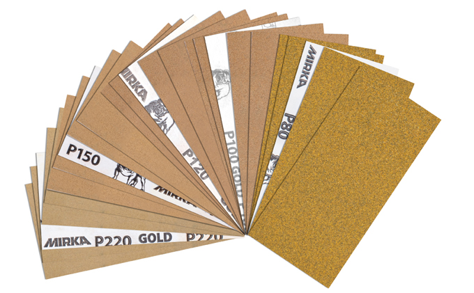Mirka Gold Abrasive Sanding Sheets