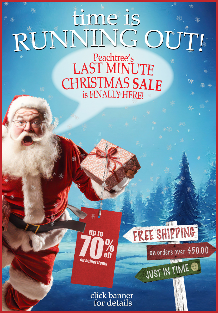 Last Minute Christmas Sale - Up to 80% Off Select Items