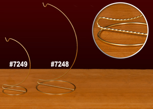 Single Hook Fancy Twist Stem Stands