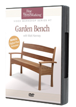 How to Build a Garden Bench: Furniture Making DVD