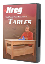 Pocket Hole Joinery Tables DVD