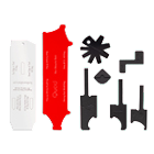 Lathe Turning Tool Sharpening Gauge Kit